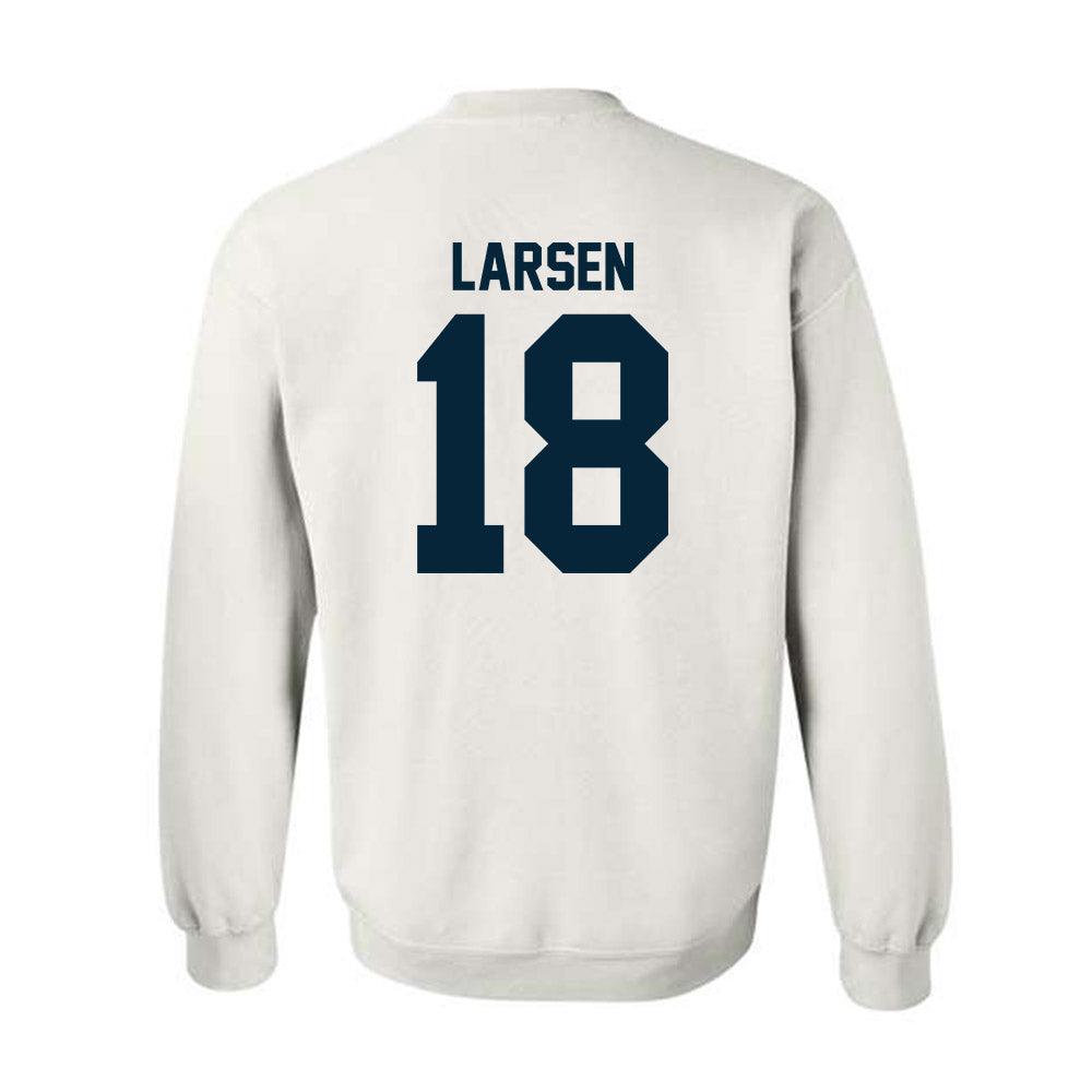 Utah State - NCAA Football : Ike Larsen - Crewneck Sweatshirt-1