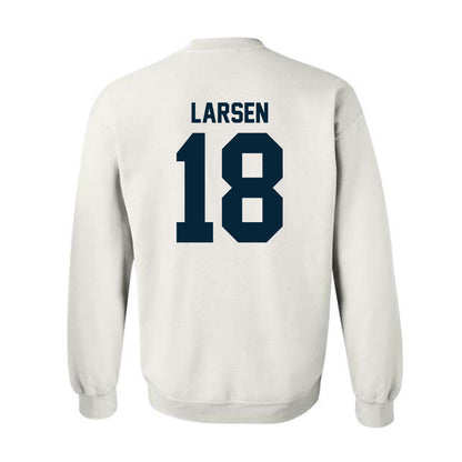 Utah State - NCAA Football : Ike Larsen - Crewneck Sweatshirt-1