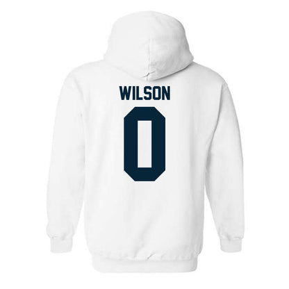 Utah State - NCAA Women's Basketball : Rachel Wilson - Hooded Sweatshirt-1