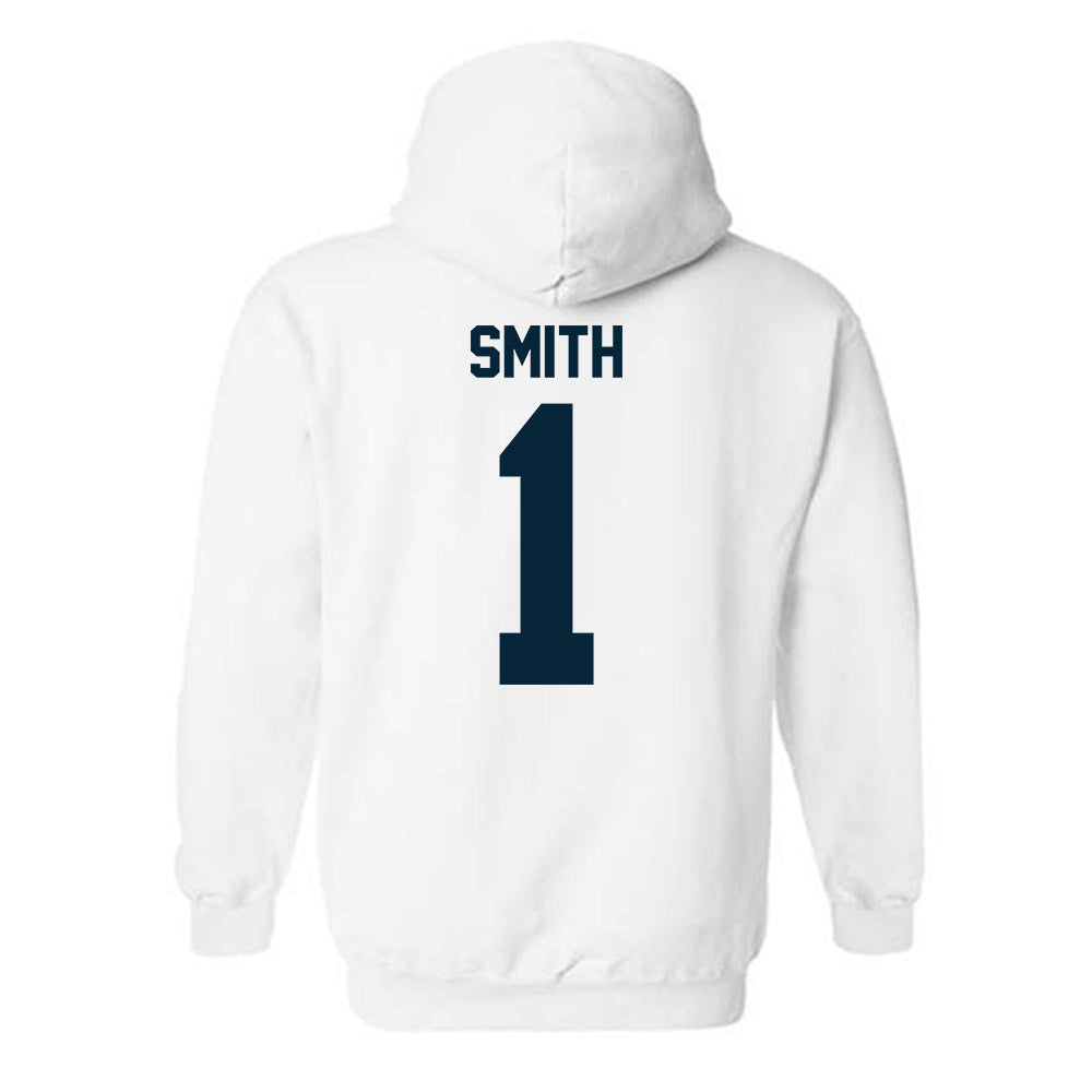 Utah State - NCAA Softball : Denay Smith - Hooded Sweatshirt-1