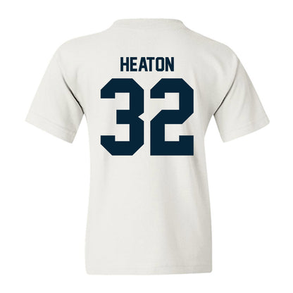 Utah State - NCAA Women's Basketball : Jamisyn Heaton - Youth T-Shirt-1