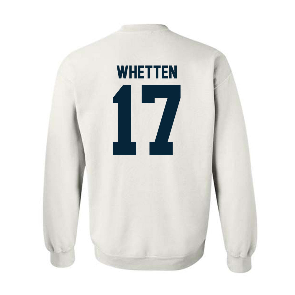 Utah State - NCAA Baseball : Davis Whetten - Crewneck Sweatshirt-1