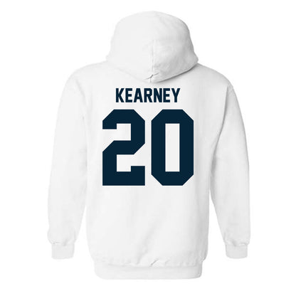 Utah State - NCAA Men's Basketball : Luke Kearney - Hooded Sweatshirt-1