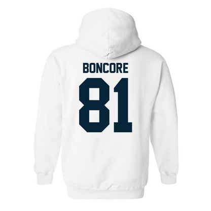 Utah State - NCAA Football : Nikko Boncore - Hooded Sweatshirt-1