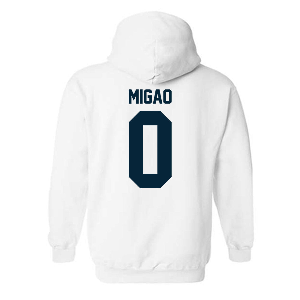 Utah State - NCAA Football : Enoka Migao - Hooded Sweatshirt-1