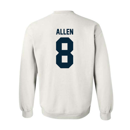Utah State - NCAA Men's Basketball : Drake Allen - Crewneck Sweatshirt-1