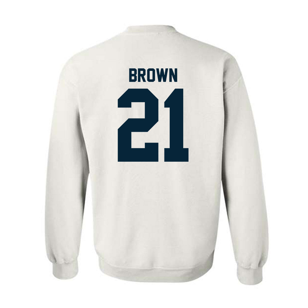 Utah State - NCAA Football : Carter Brown - Crewneck Sweatshirt-1