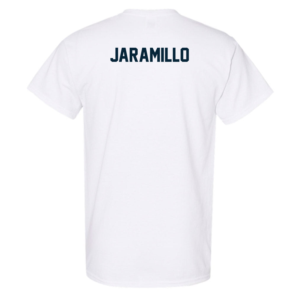 Utah State - NCAA Men's Golf : Esteban Jaramillo - T-Shirt-1