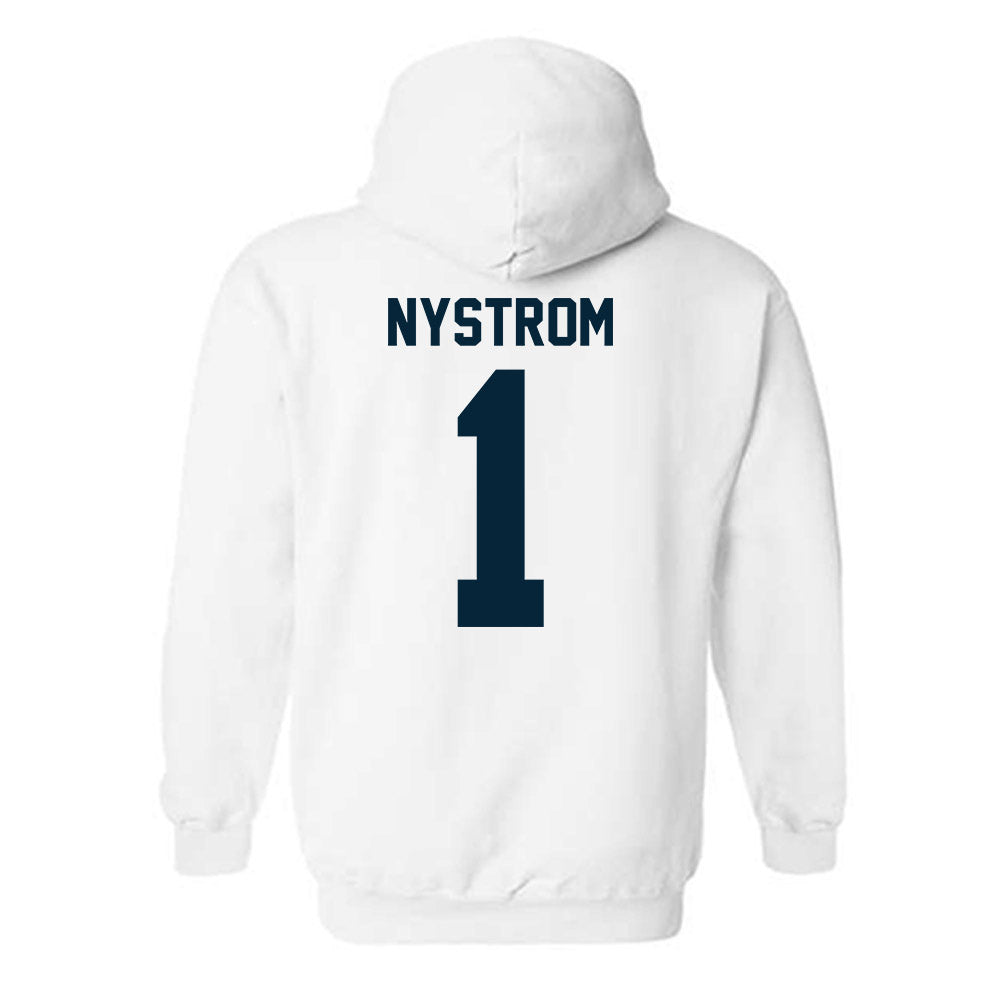 Utah State - NCAA Women's Soccer : Ivy Nystrom - Hooded Sweatshirt-1