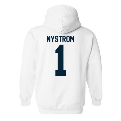 Utah State - NCAA Women's Soccer : Ivy Nystrom - Hooded Sweatshirt-1