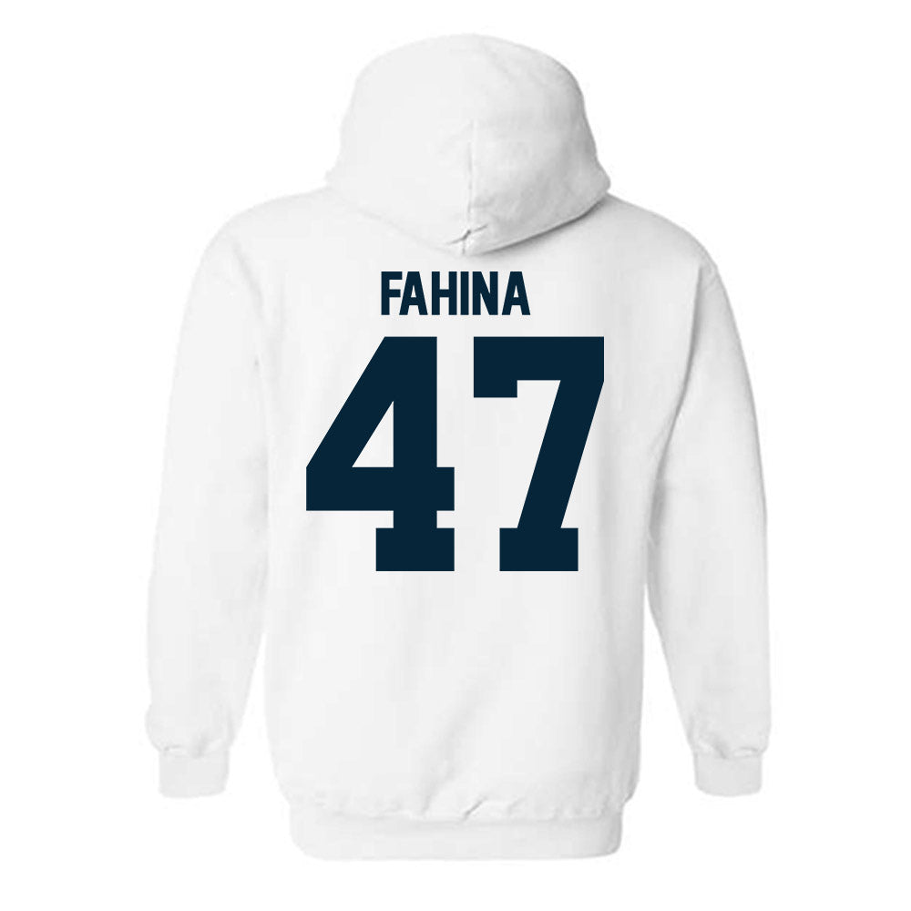 Utah State - NCAA Football : Naki Fahina - Hooded Sweatshirt-1