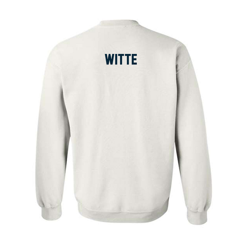 Utah State - NCAA Women's Gymnastics : Mya Witte - Crewneck Sweatshirt-1