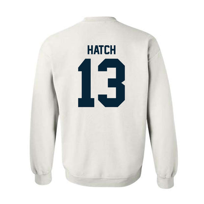 Utah State - NCAA Football : Hyrum Hatch - Crewneck Sweatshirt-1