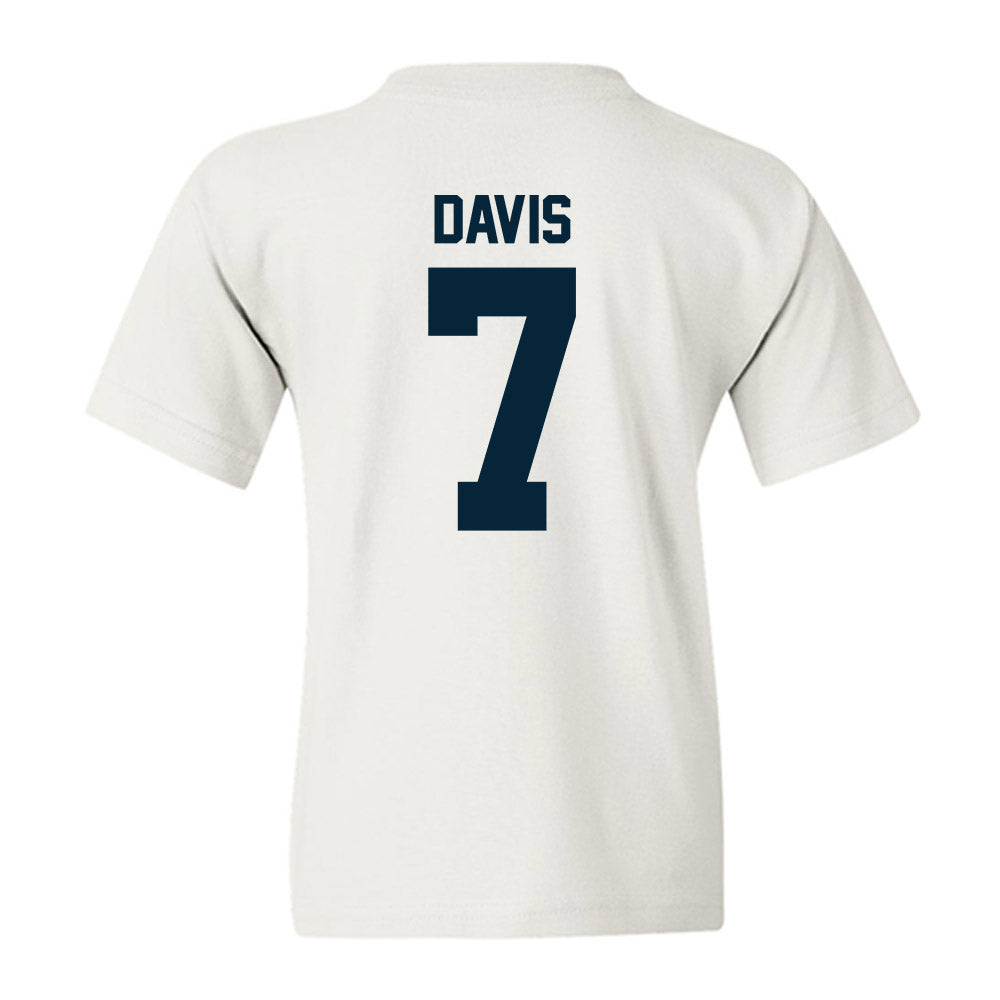 Utah State - NCAA Football : Kahanu Davis - Youth T-Shirt-1