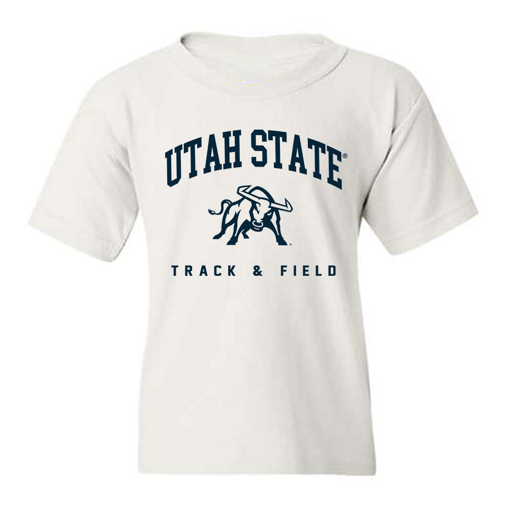 Utah State - NCAA Men's Track & Field : Javin Richards - Youth T-Shirt-0