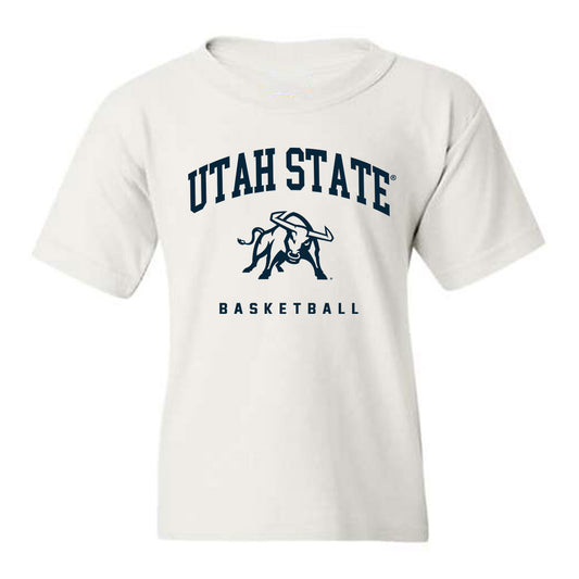 Utah State - NCAA Women's Basketball : Elise Livingston - Youth T-Shirt