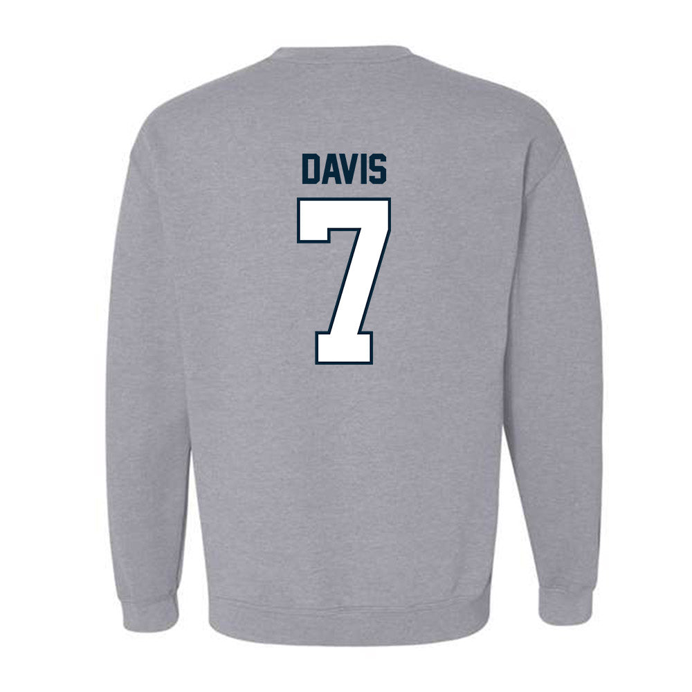 Utah State - NCAA Football : Kahanu Davis - Crewneck Sweatshirt-1