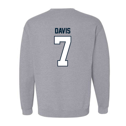 Utah State - NCAA Football : Kahanu Davis - Crewneck Sweatshirt-1