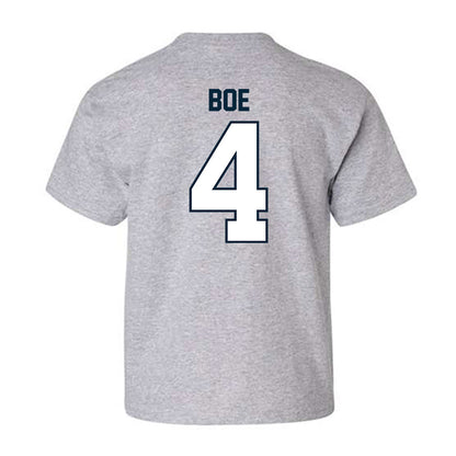 Utah State - NCAA Men's Basketball : Brayden Boe - Youth T-Shirt-1