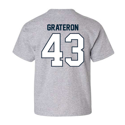 Utah State - NCAA Football : Diego Grateron - Youth T-Shirt-1