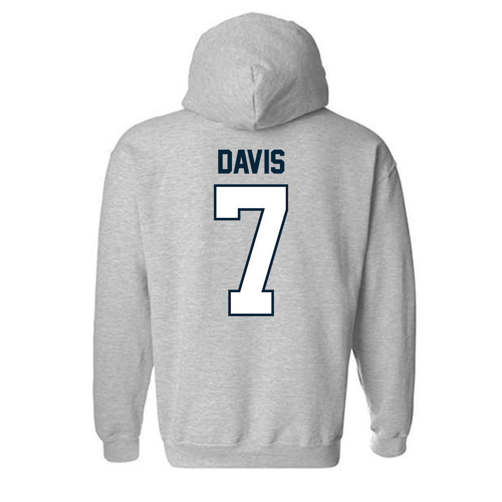 Utah State - NCAA Football : Kahanu Davis - Hooded Sweatshirt-1