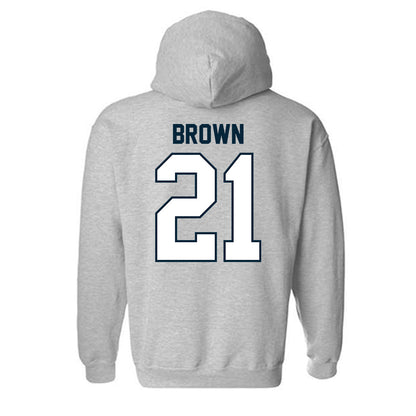Utah State - NCAA Football : Carter Brown - Hooded Sweatshirt-1