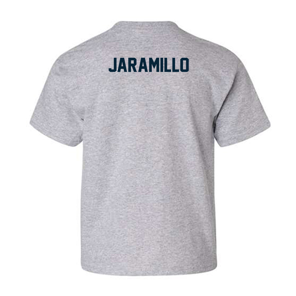 Utah State - NCAA Men's Golf : Esteban Jaramillo - Youth T-Shirt-1