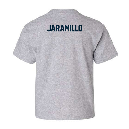 Utah State - NCAA Men's Golf : Esteban Jaramillo - Youth T-Shirt-1