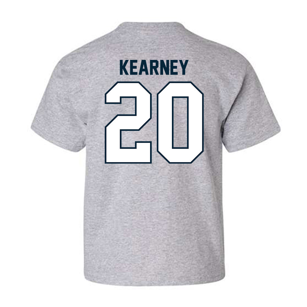 Utah State - NCAA Men's Basketball : Luke Kearney - Youth T-Shirt-1