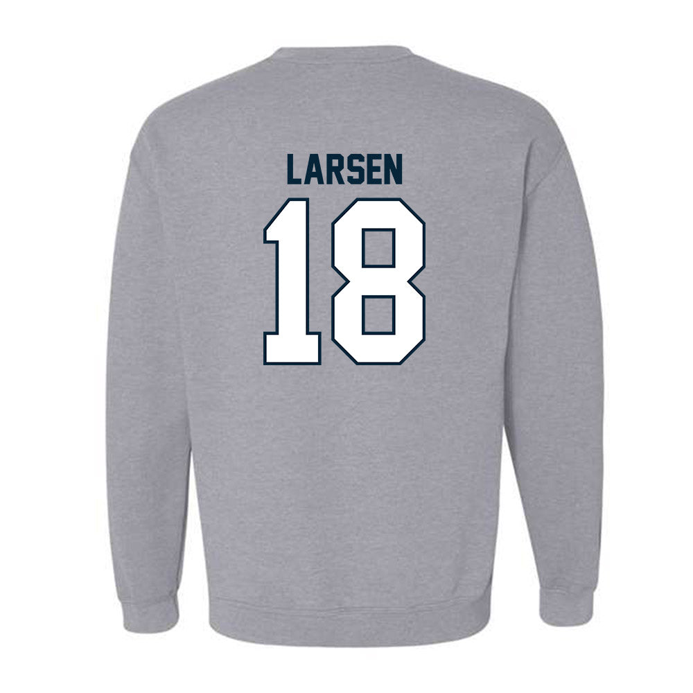 Utah State - NCAA Football : Ike Larsen - Crewneck Sweatshirt-1