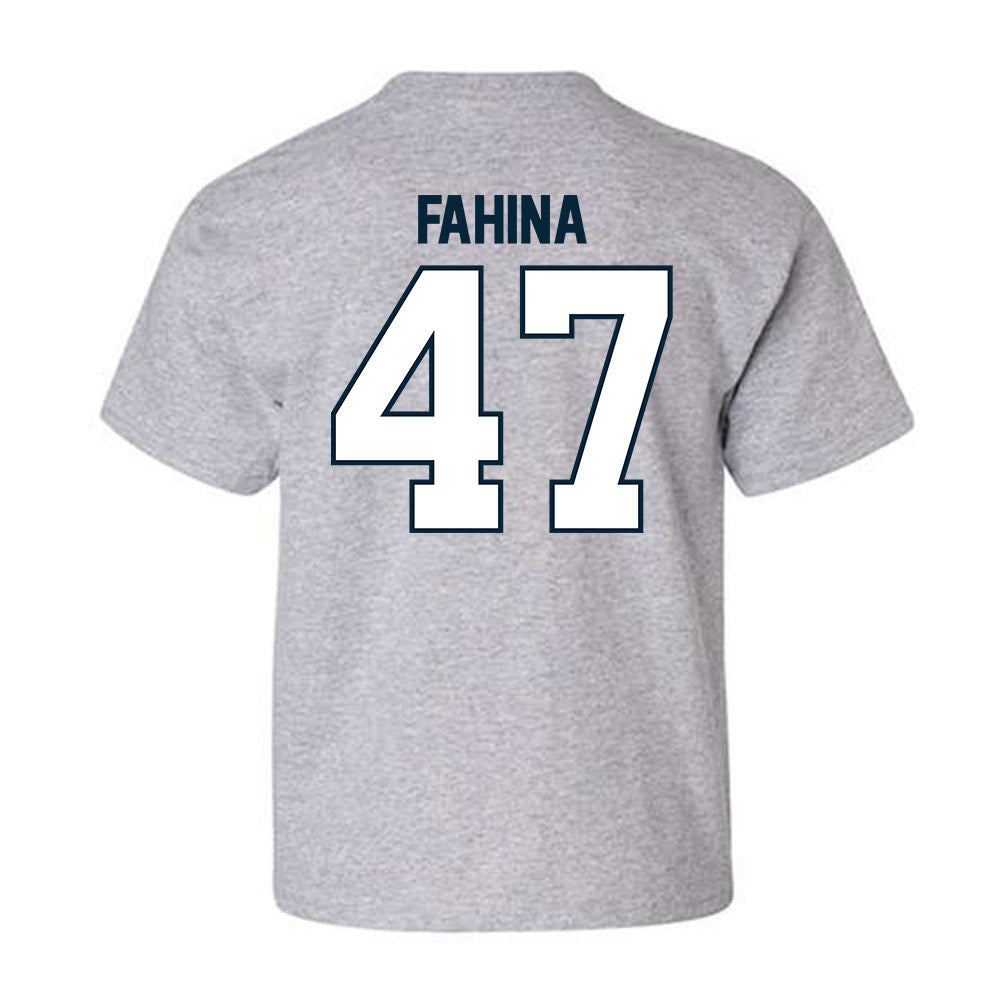 Utah State - NCAA Football : Naki Fahina - Youth T-Shirt-1