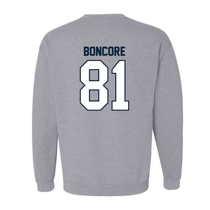 Utah State - NCAA Football : Nikko Boncore - Crewneck Sweatshirt-1