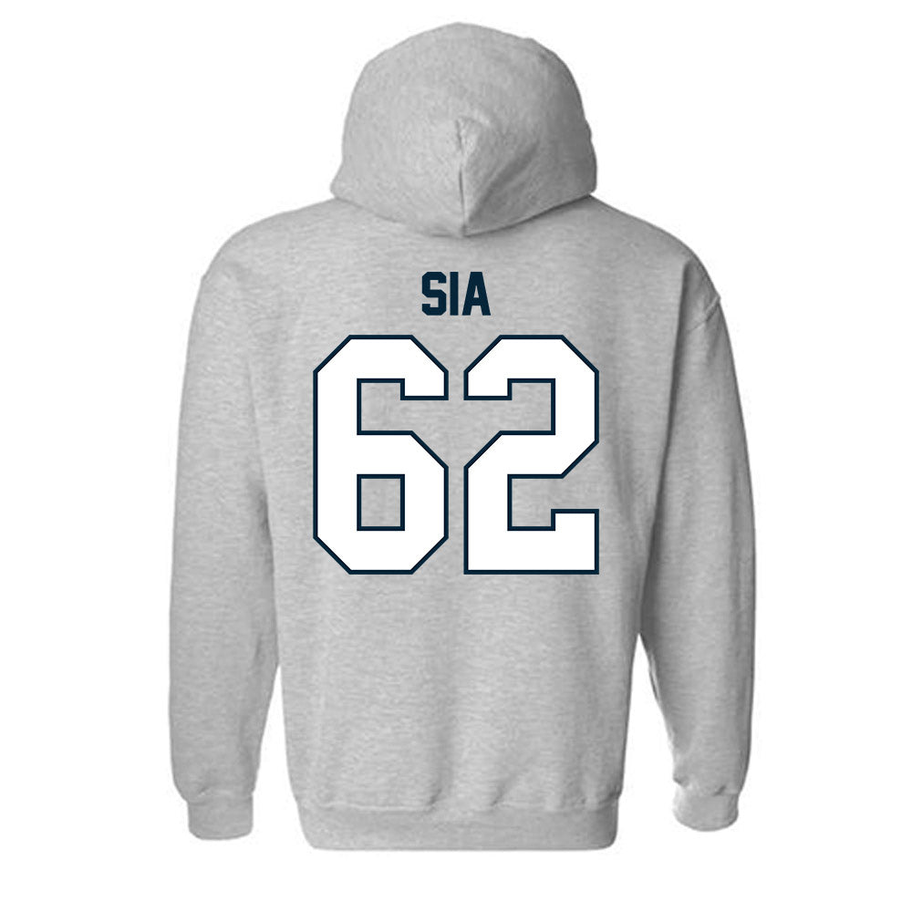 Utah State - NCAA Football : Jr Sia - Hooded Sweatshirt-1