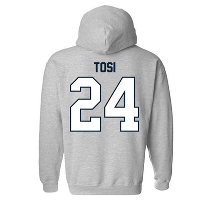 Utah State - NCAA Men's Basketball : Kingston Tosi - Hooded Sweatshirt-1