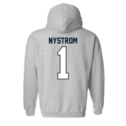 Utah State - NCAA Women's Soccer : Ivy Nystrom - Hooded Sweatshirt-1