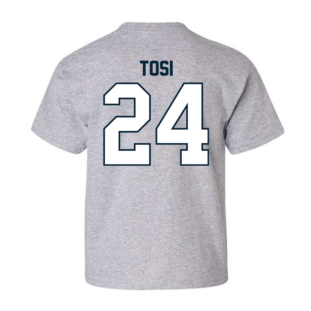 Utah State - NCAA Men's Basketball : Kingston Tosi - Youth T-Shirt-1