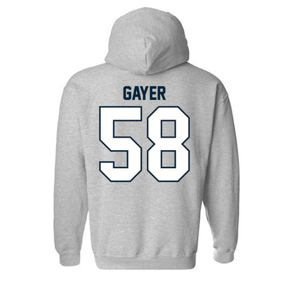 Utah State - NCAA Football : John Gayer - Hooded Sweatshirt-1
