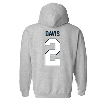 Utah State - NCAA Football : Miles Davis - Hooded Sweatshirt-1