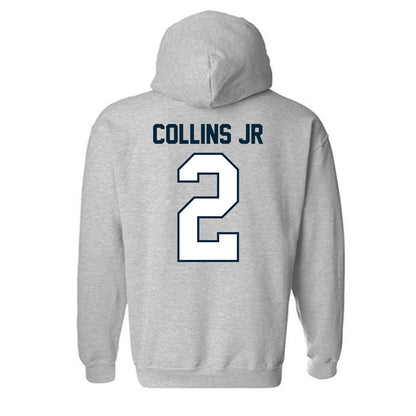Utah State - NCAA Men's Basketball : Mj Collins Jr - Hooded Sweatshirt-1