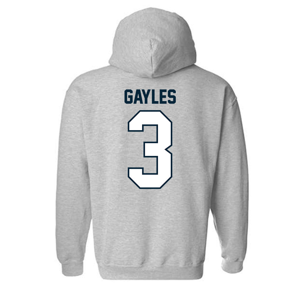 Utah State - NCAA Women's Basketball : Aaliyah Gayles - Hooded Sweatshirt-1