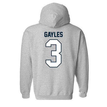 Utah State - NCAA Women's Basketball : Aaliyah Gayles - Hooded Sweatshirt-1