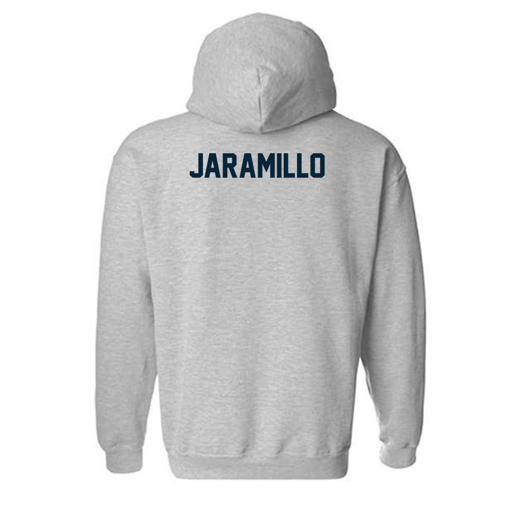Utah State - NCAA Men's Golf : Esteban Jaramillo - Hooded Sweatshirt-1