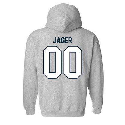 Utah State - NCAA Football : Abe Jager - Hooded Sweatshirt-1