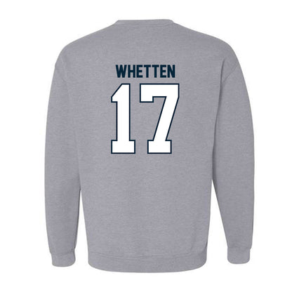 Utah State - NCAA Baseball : Davis Whetten - Crewneck Sweatshirt-1