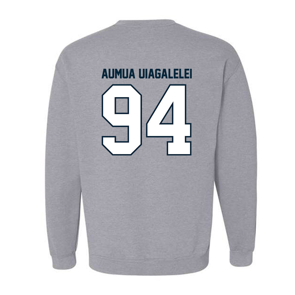 Utah State - NCAA Football : Kone Aumua Uiagalelei - Crewneck Sweatshirt-1