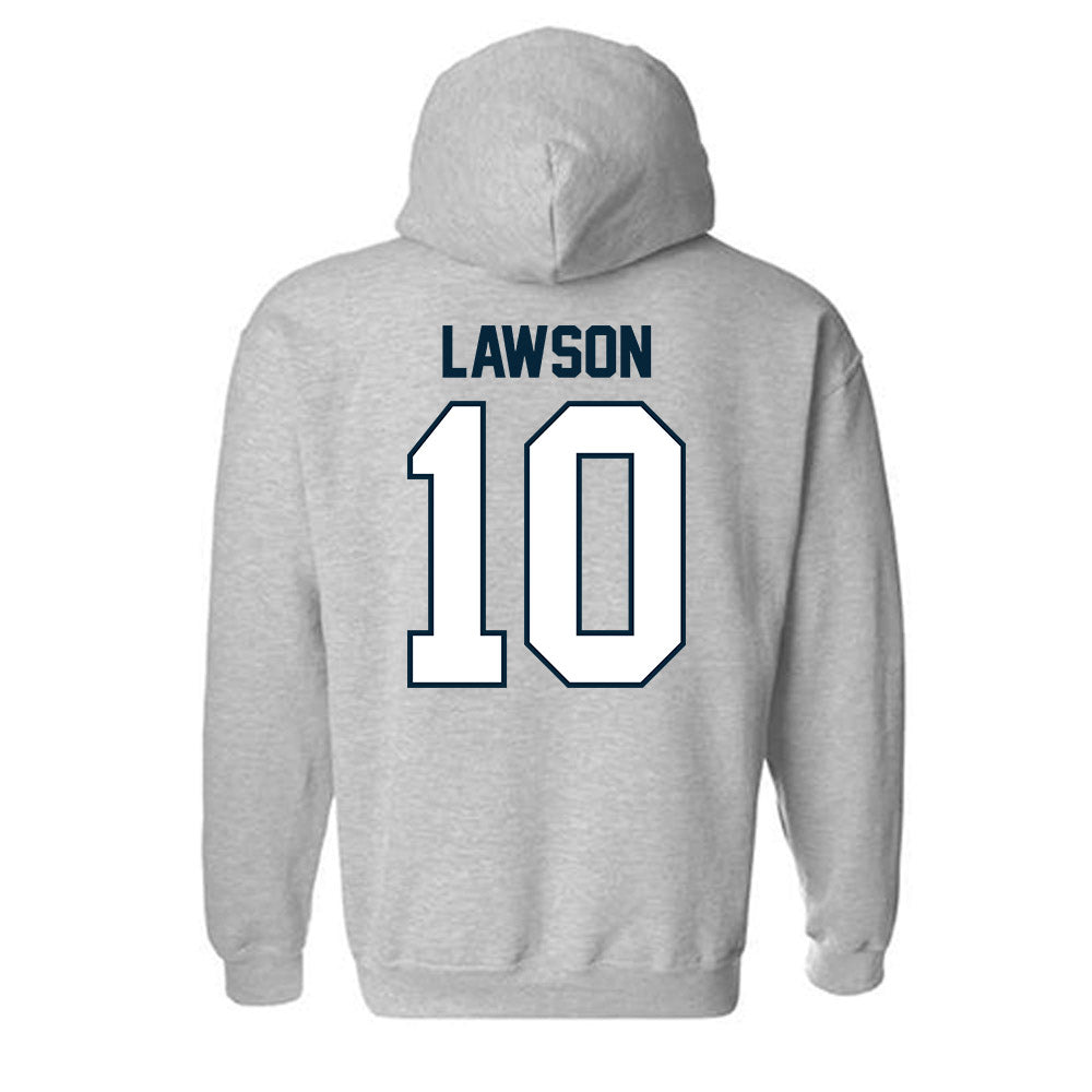 Utah State - NCAA Women's Volleyball : Delaney Lawson - Hooded Sweatshirt-1