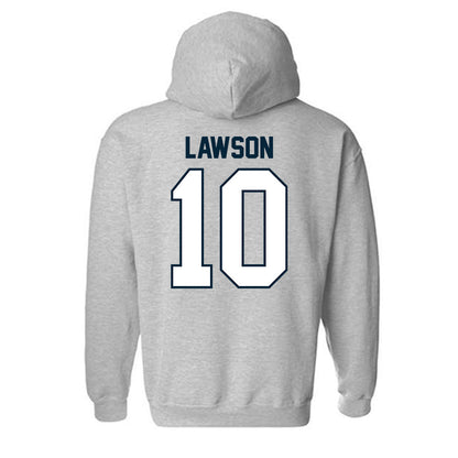Utah State - NCAA Women's Volleyball : Delaney Lawson - Hooded Sweatshirt-1