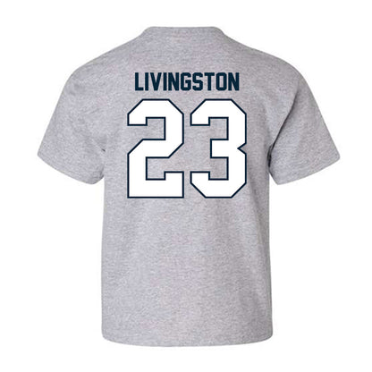 Utah State - NCAA Women's Basketball : Elise Livingston - Youth T-Shirt-1