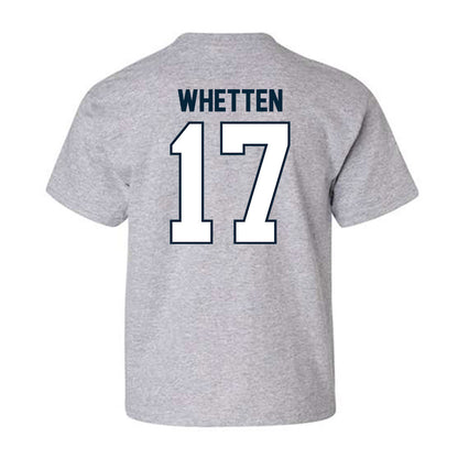 Utah State - NCAA Baseball : Davis Whetten - Youth T-Shirt-1