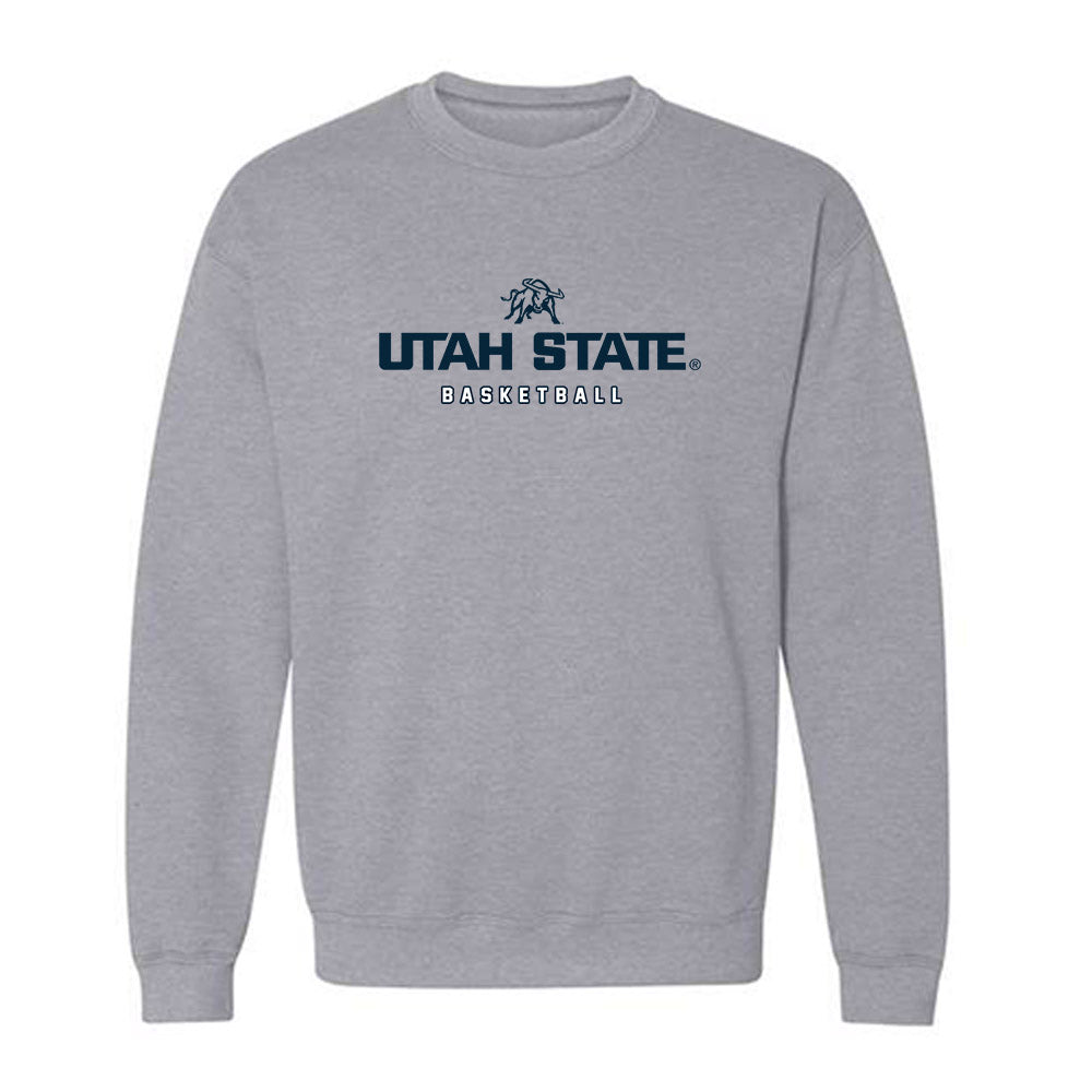 Utah State - NCAA Women's Basketball : Rachel Wilson - Crewneck Sweatshirt-0